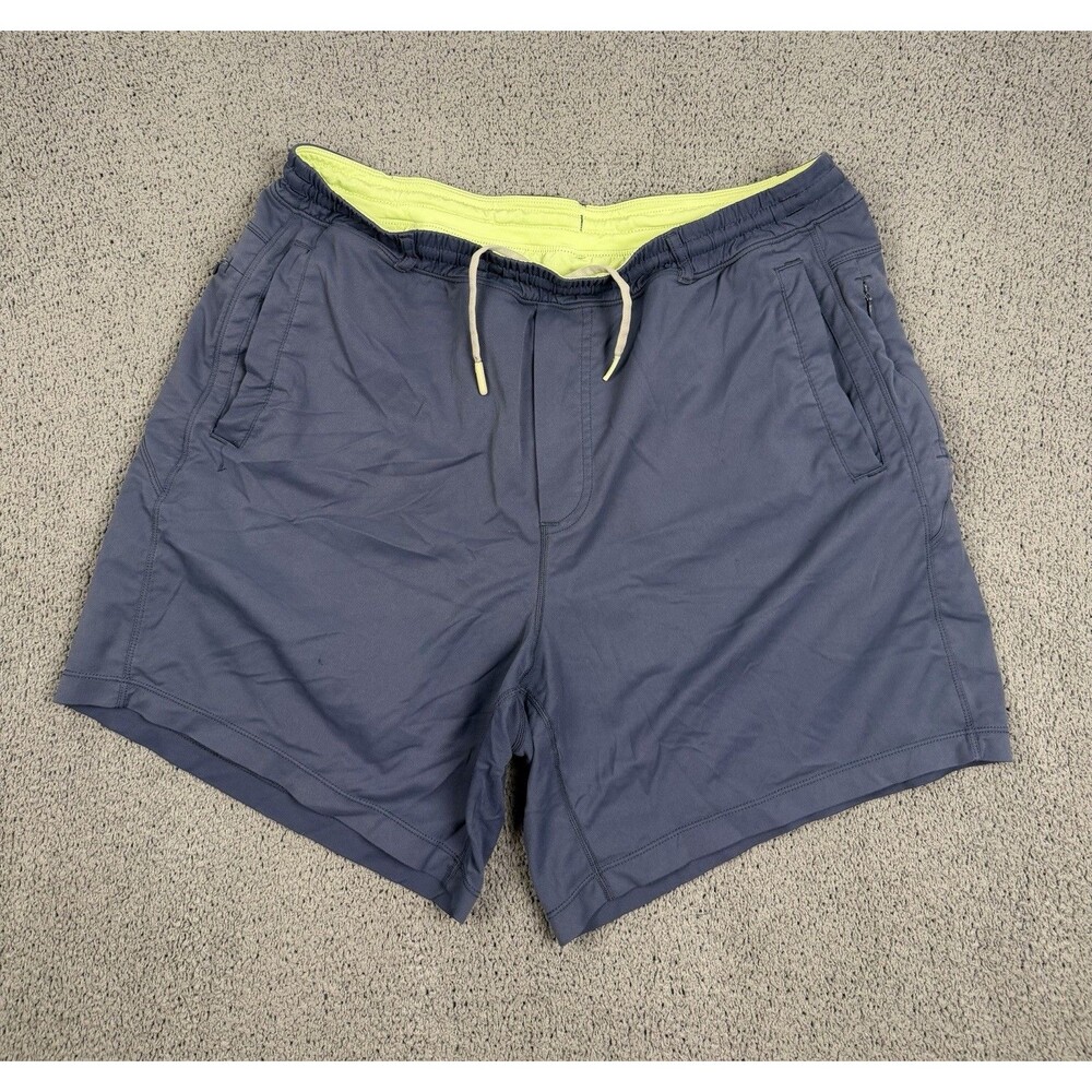 Birddogs Shorts Mens XL Blue Lined Boom For Your Boomstick Athletic Gym